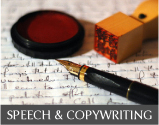 Speech Writing and Copywriting Services